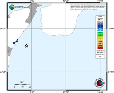 Mappa MCS - territori comuni