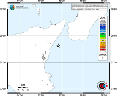 Mappa MCS - territori località