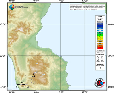 Mappa EMS - località