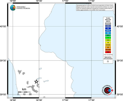 Mappa MCS - territori comuni