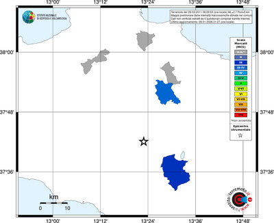 Mappa MCS - territori comuni