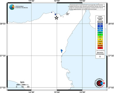 Mappa EMS - territori località
