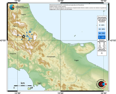Mappa comuni con almeno 3 questionari