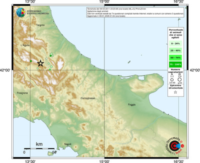 Mappa comuni con almeno 3 questionari