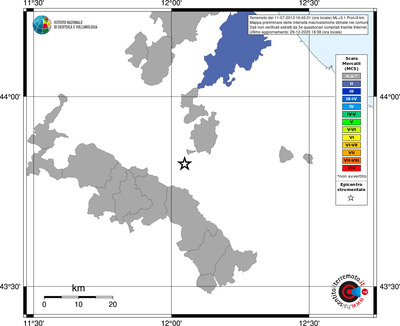 Mappa MCS - territori comuni