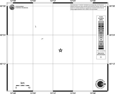 Mappa EMS - territori località