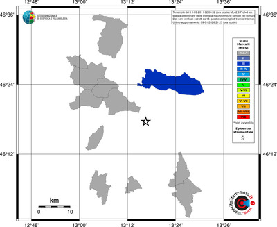 Mappa MCS - territori comuni