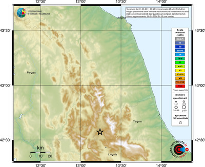 Mappa MCS - località