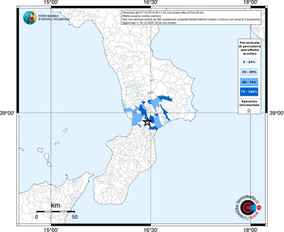 Mappa territorio comunale con almeno 3 questionari