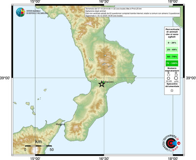 Mappa comuni con almeno 3 questionari