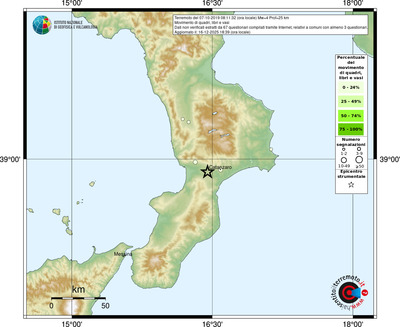Mappa comuni con almeno 3 questionari