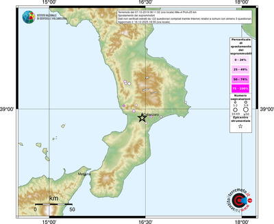 Mappa comuni con almeno 3 questionari