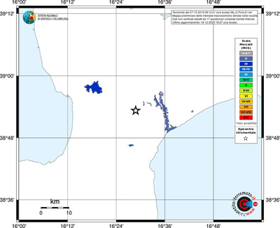 Mappa MCS - territori località