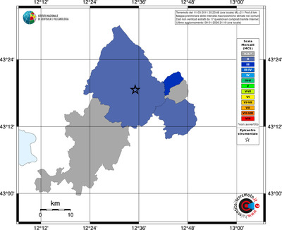 Mappa MCS - territori comuni
