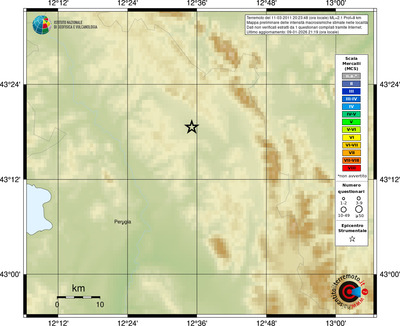 Mappa MCS - località