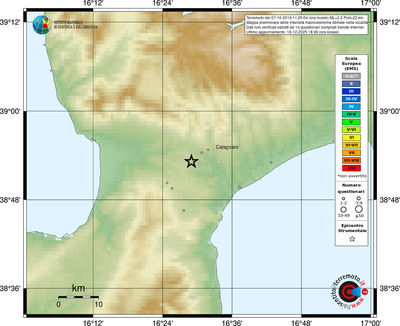 Mappa EMS - località