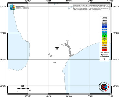 Mappa MCS - territori località