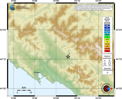 Mappa MCS - località