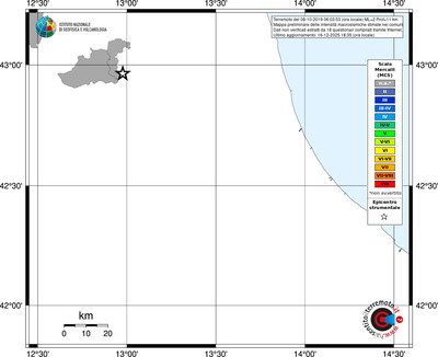 Mappa MCS - territori comuni
