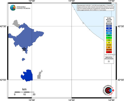 Mappa MCS - territori comuni