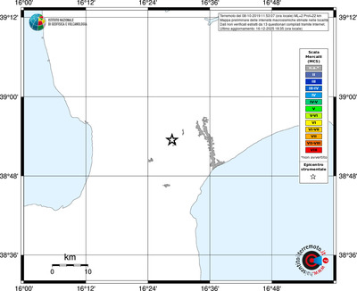 Mappa MCS - territori località