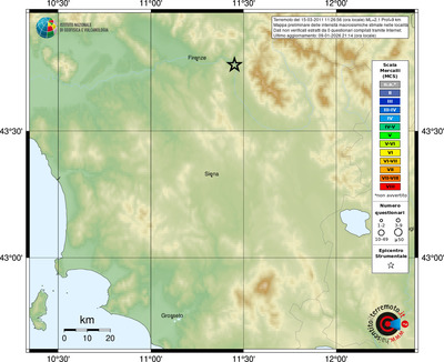Mappa MCS - località
