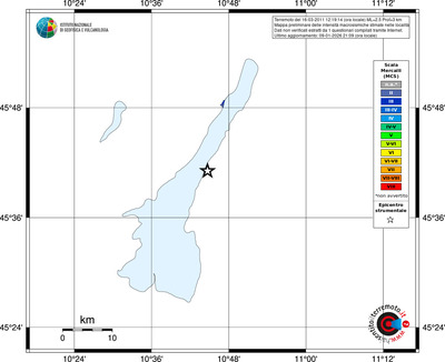 Mappa MCS - territori località