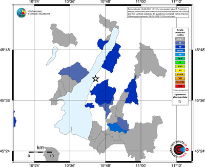 Mappa MCS - territori comuni