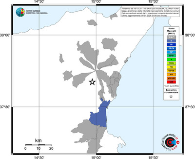 Mappa MCS - territori comuni