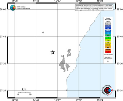 Mappa MCS - territori località