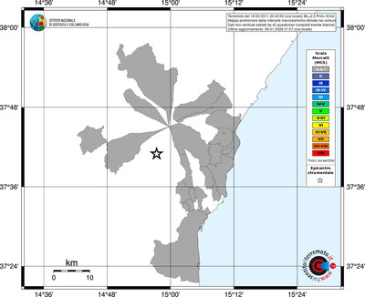 Mappa MCS - territori comuni