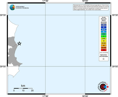 Mappa MCS - territori comuni