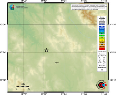 Mappa EMS - località