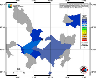 Mappa MCS - territori comuni