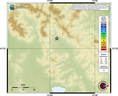 Mappa MCS - località