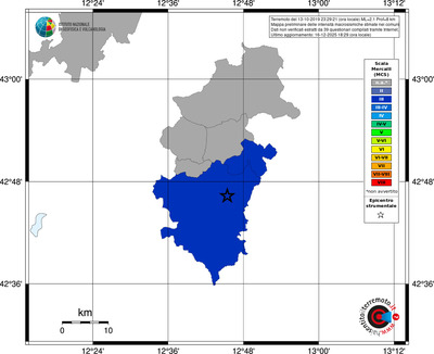 Mappa MCS - territori comuni