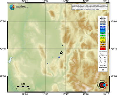Mappa MCS - località
