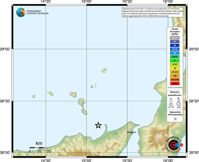 Mappa EMS - località