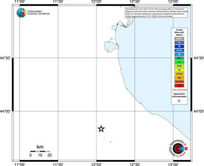 Mappa MCS - territori località