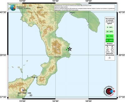 Mappa comuni con almeno 3 questionari