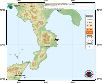 Mappa comuni con almeno 3 questionari