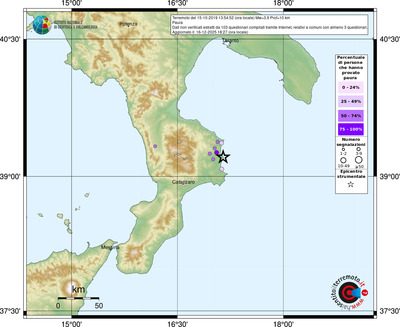 Mappa comuni con almeno 3 questionari