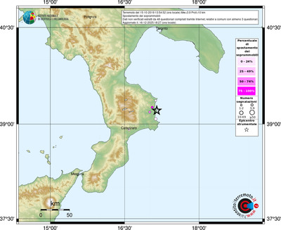 Mappa comuni con almeno 3 questionari