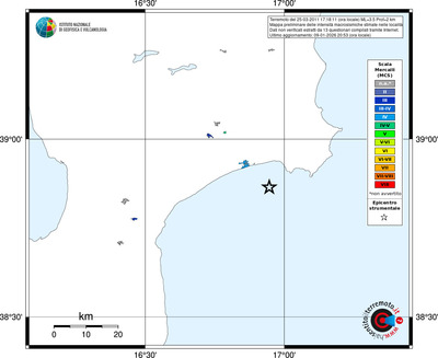 Mappa MCS - territori località