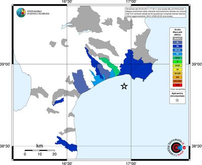 Mappa MCS - territori comuni