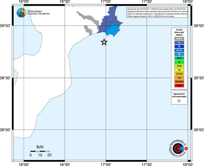 Mappa MCS - territori comuni