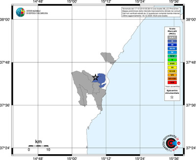 Mappa MCS - territori comuni