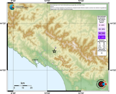 Mappa comuni con almeno 3 questionari