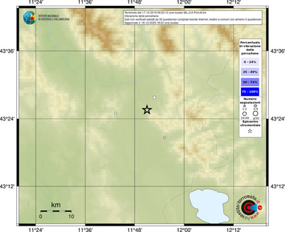 Mappa comuni con almeno 3 questionari