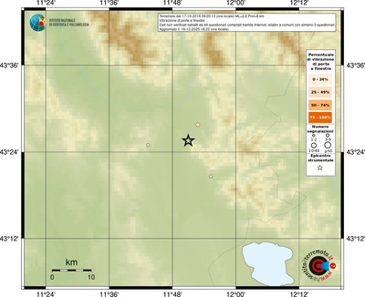 Mappa comuni con almeno 3 questionari